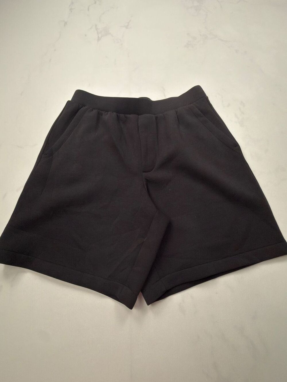 Old Navy Sweat Shorts Black 2010s Minimalist - Womens M